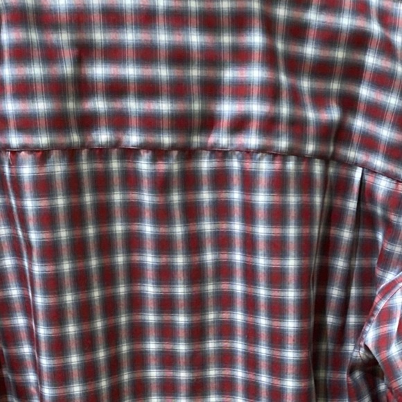 CSX 21 Blurred Lined Plaid Button Down Shirt - Picture 5 of 8